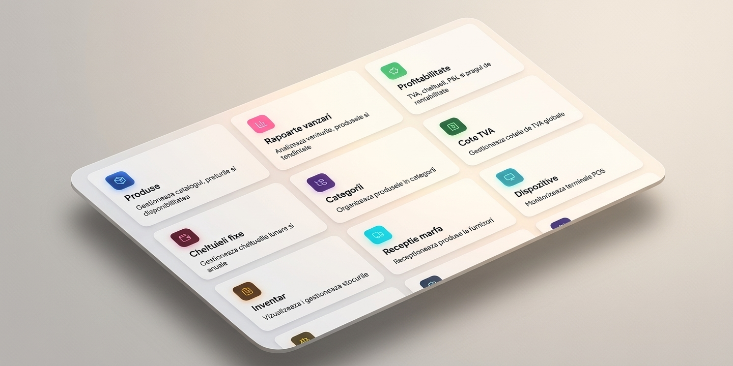 Panoul de administrare